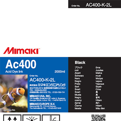 Ac400　酸性染料インクパック ブラック