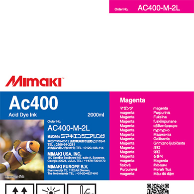 Ac400　酸性染料インクパック マゼンタ