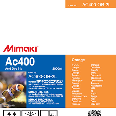 Ac400　酸性染料インクパック オレンジ