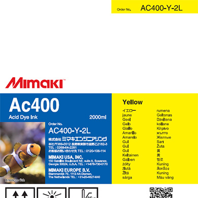 Ac400　酸性染料インクパック イエロー