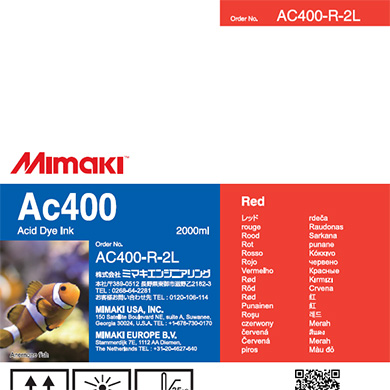 Ac400　酸性染料インクパック レッド