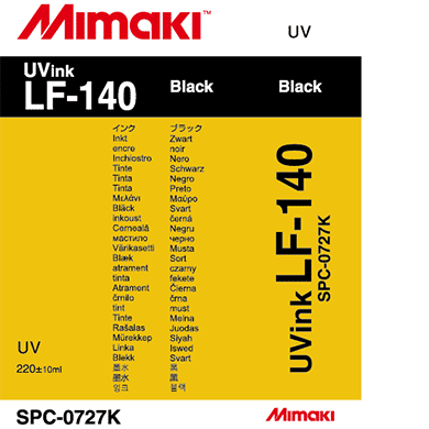 LF-140　UV硬化インクカートリッジ　 ブラック