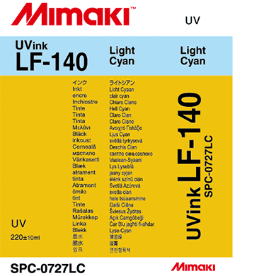 LF-140　UV硬化インクカートリッジ　 ライトシアン