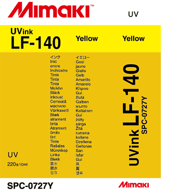 LF-140　UV硬化インクカートリッジ　 イエロー