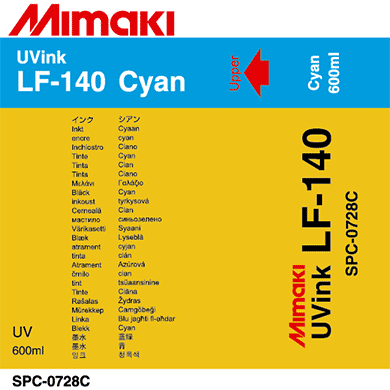 LF-140　UV硬化インクパック　 シアン