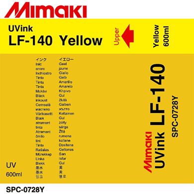 LF-140　UV硬化インクパック　 イエロー