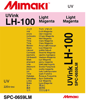 LH-100　UV硬化インクカートリッジ ライトマゼンタ