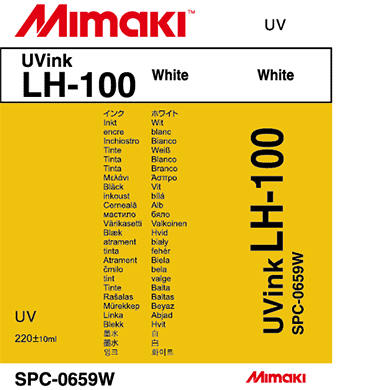 LH-100　UV硬化インクカートリッジ ホワイト