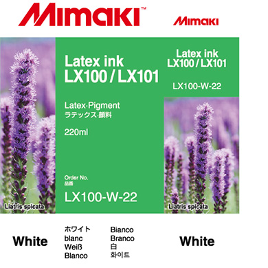 LX100/LX101　ラテックスインクカートリッジ ホワイト