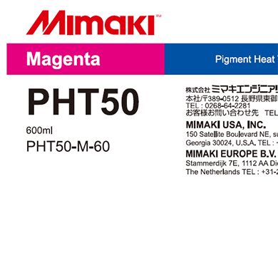 PHT50　熱転写顔料インクパック マゼンタ