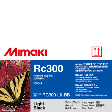 Rc300　反応染料インクボトル　 ライトブラック