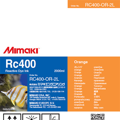 Rc400　反応染料インクパック オレンジ