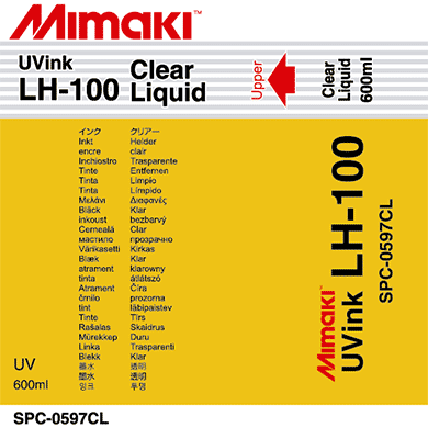 LH-100　UV硬化インクパック クリア