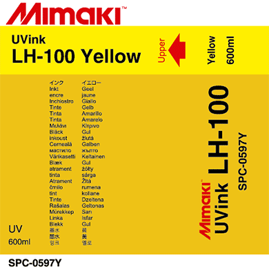 LH-100　UV硬化インクパック イエロー