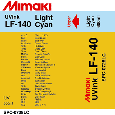 LF-140　UV硬化インクパック　 ライトシアン