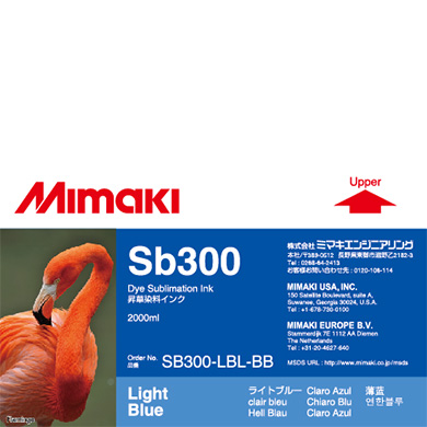 Sb300　昇華転写インクパック ライトブルー