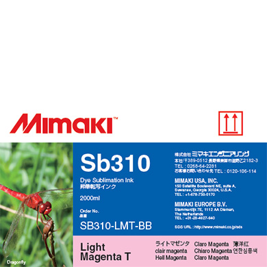 Sb310　昇華転写インクボトル　 ライトマゼンタ