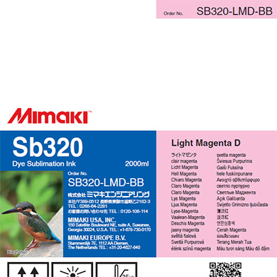 Sb320　昇華染料インクボトル　 ライトマゼンタD