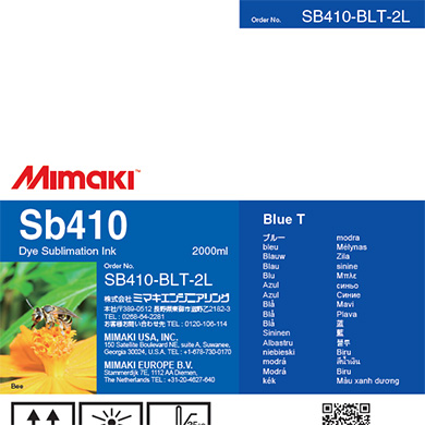 Sb410　昇華転写インクパック ブルーT