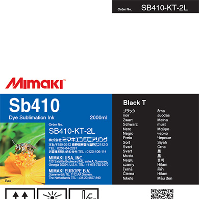 Sb410　昇華転写インクパック ブラックT