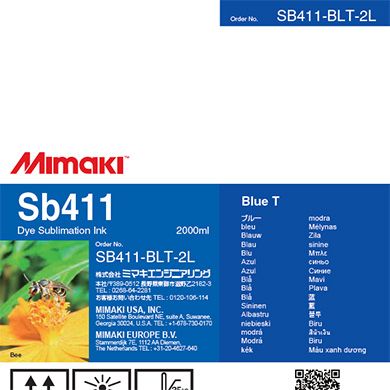 Sb411　昇華転写インクパック ブルーT