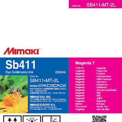 Sb411 昇華転写インクパック マゼンタT | ClubMimaki