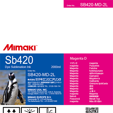 Sb420　昇華染料インクパック マゼンタD